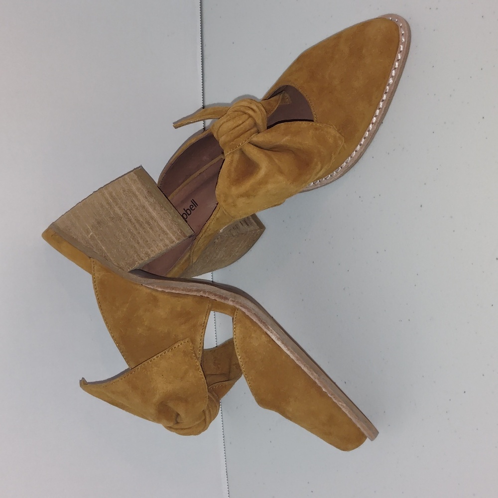 Jeffrey Campbell Cyrus Heeled Mules size 7
